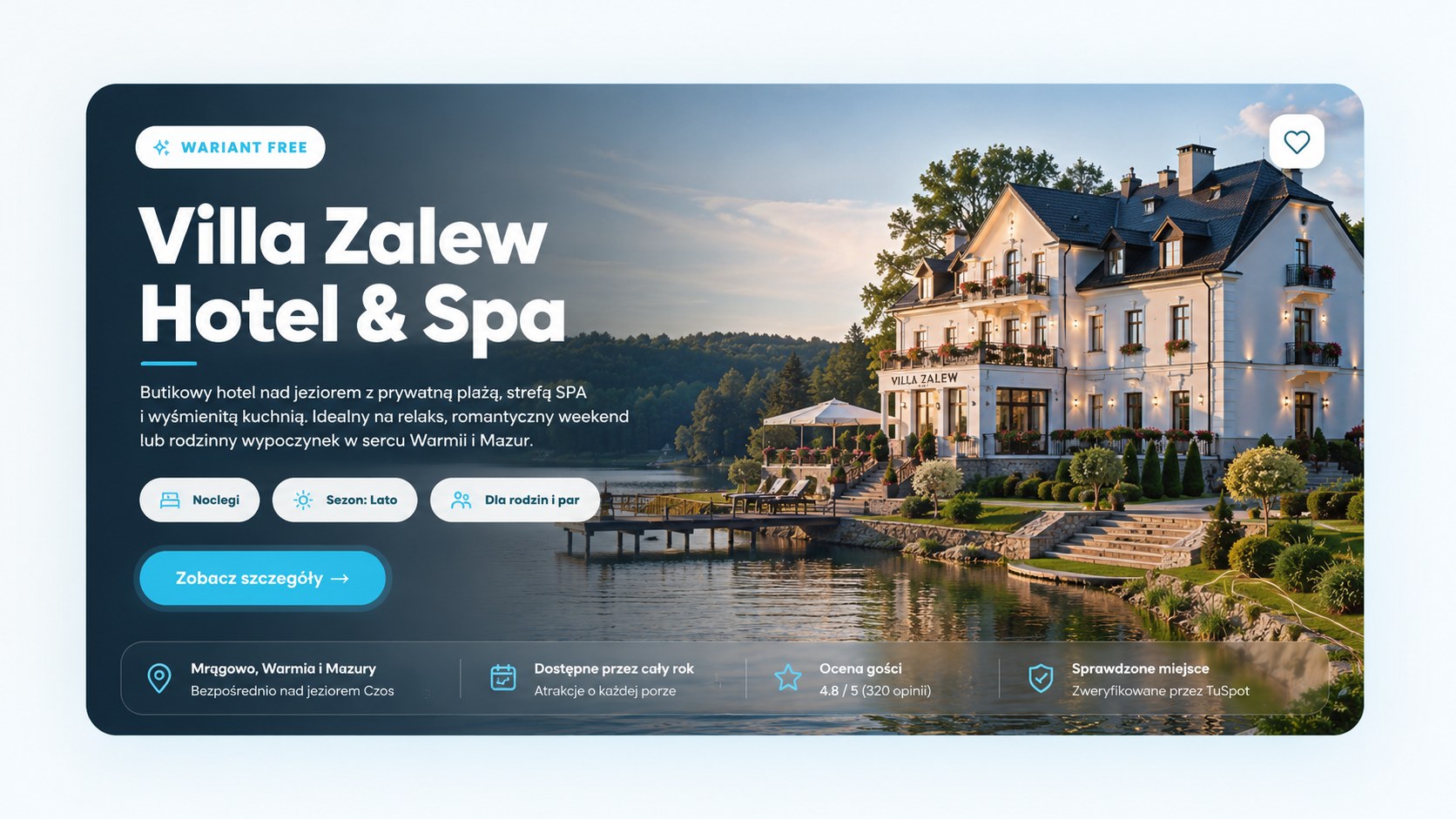 Banner Free — pojedyncze zdjęcie w kontenerze