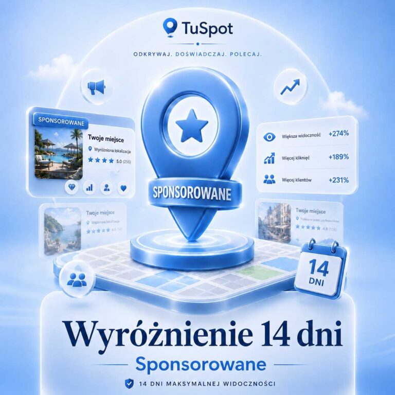 TuSpot Wyróżnienie obiektu — 14 dni