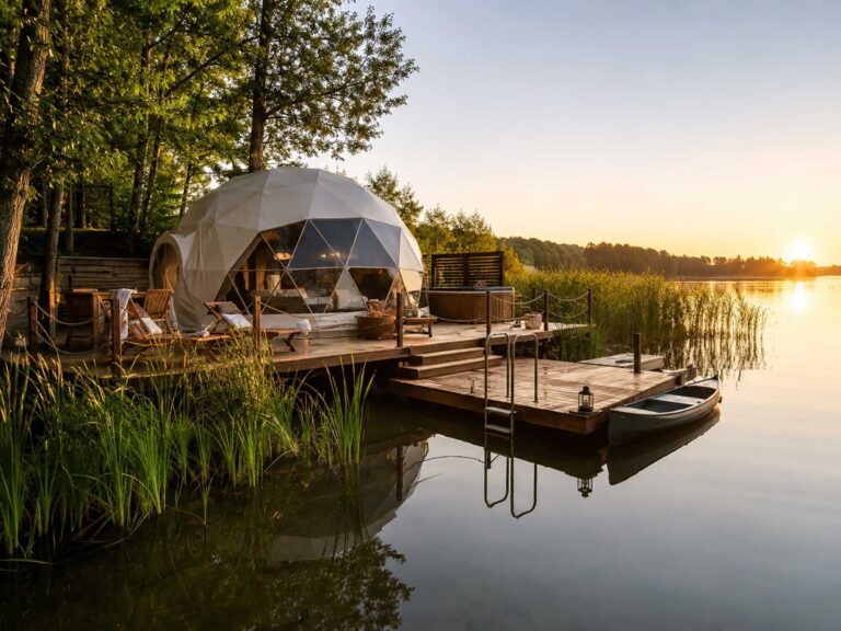 Glamping w Polsce: luksus blisko natury