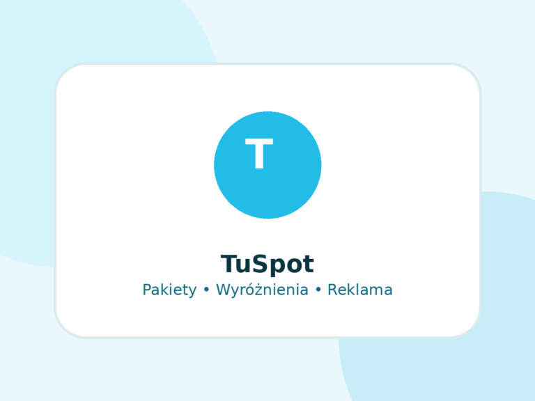 TuSpot Reklama — pasek mobilny / 30 dni